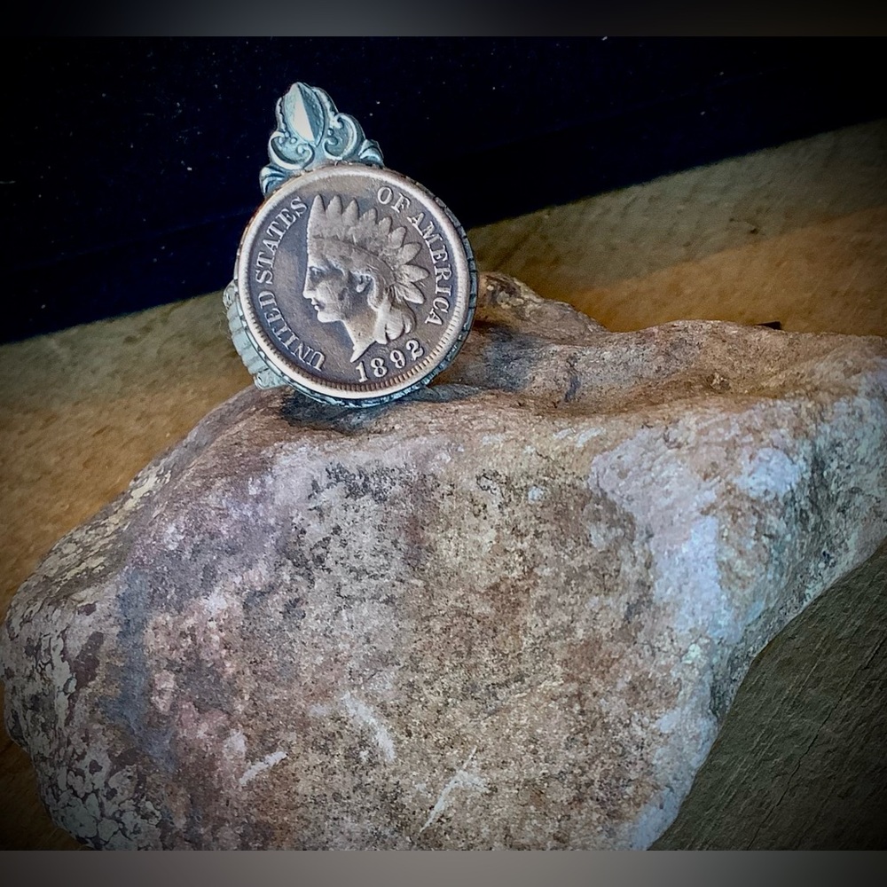 Indianhead penny Ring, size 7 - Picture 7 of 7